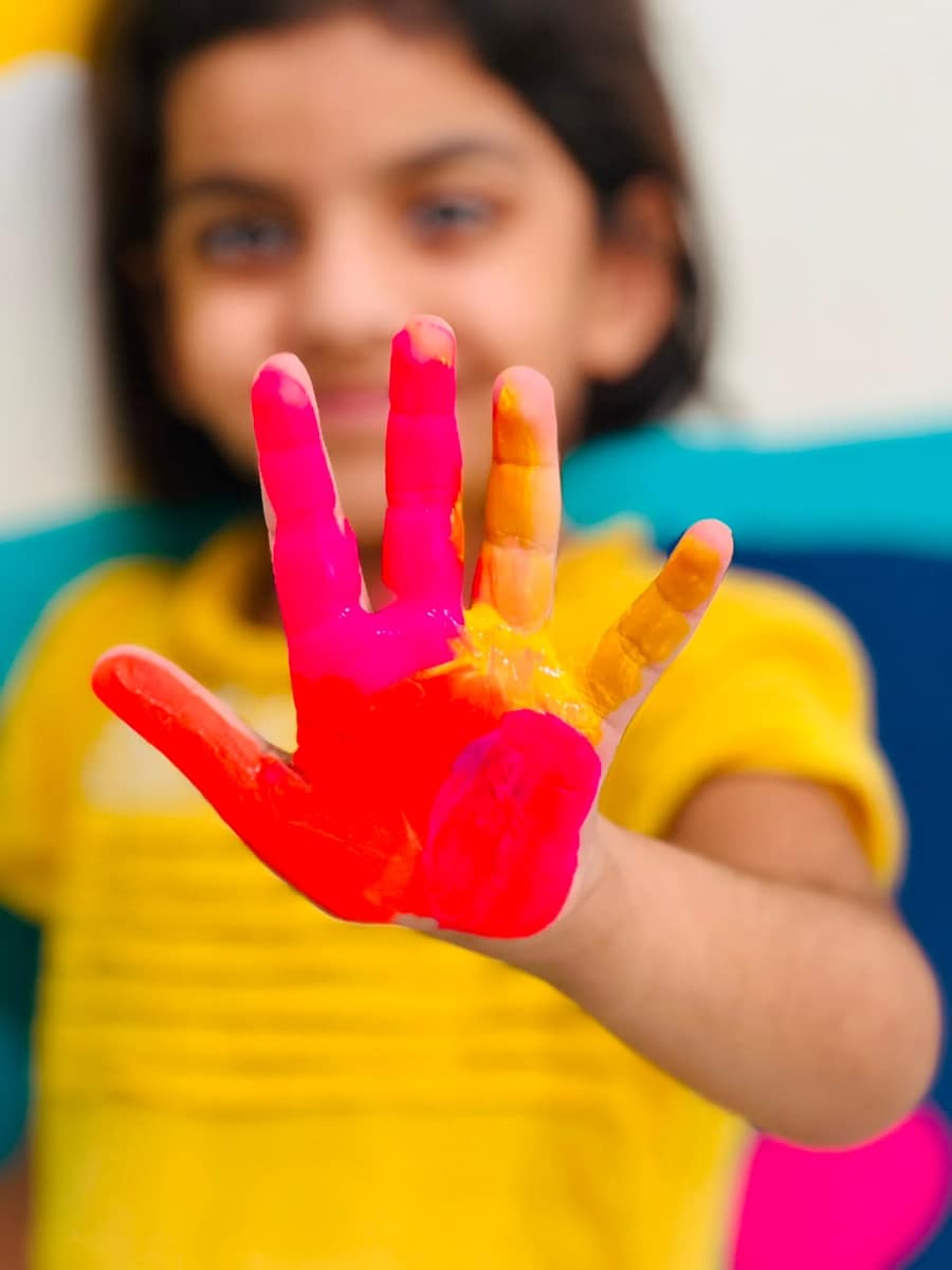 Happy child at NEST special education and therapy center, DHA Phase 2, Islamabad