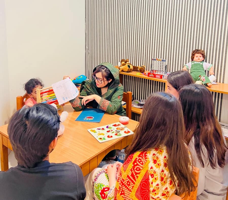 Parent counseling and family support session at NEST, DHA Phase 2, Islamabad