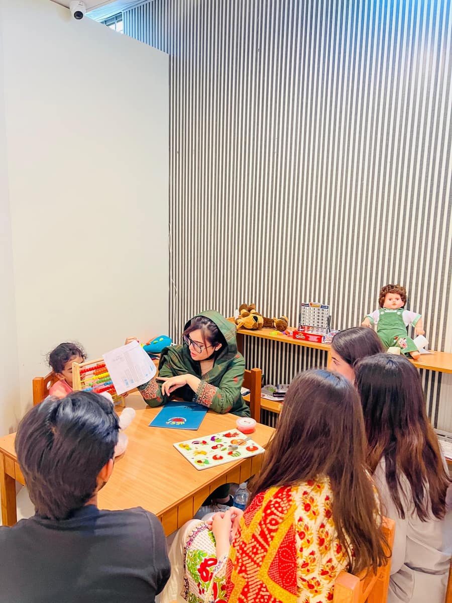 Parent workshop session at NEST, Islamabad